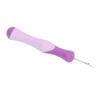 Thread Remover Purple Ergonomic Round Design Safety Clean Cover Comfortable Hand Feel Sewing Seam Remover