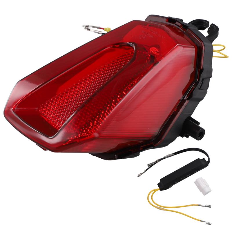 Motorcycle Taillight Rear Brake Turn Signal Integrated Tail Light For Suzuki GSXR1000 GSXR1000R 2017-2026