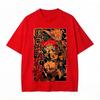 Japanese Anime-style T-shirts Include Streetwear Hip-hop Style Retro T-shirts Short-sleeved Shirts Clothing