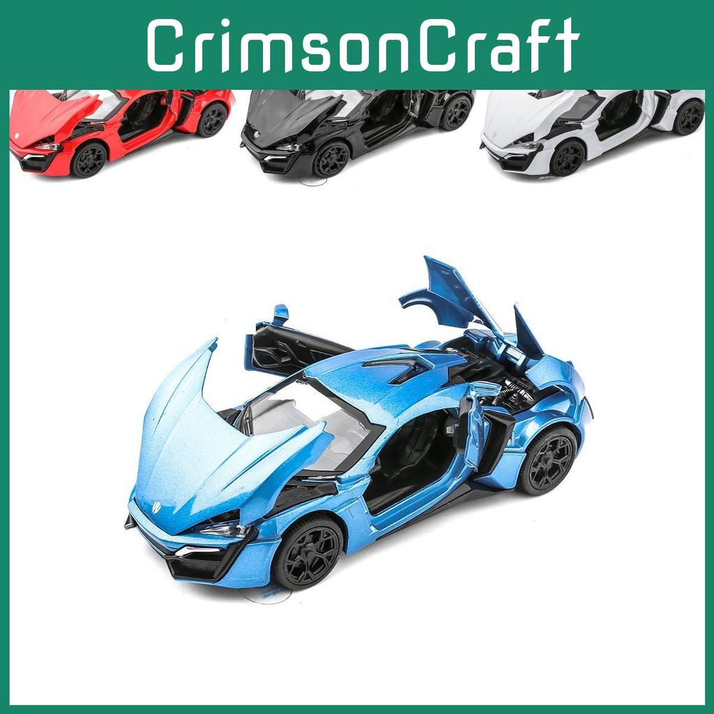 Alloy Car Lykan Model Toys 132 Scale Inertia Control Collectors Gift Children