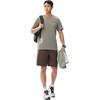 Anta Comfortable Breathable Versatile Short Sleeve T-Shirt Men Tops Gray 152527109-3