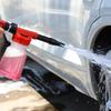 Schaumkanone, Einstellbare Schneeschaumlanze Transparenter Körper, Professioneller Auto-Schaumblaster Niederdruck-Schaumlanze
