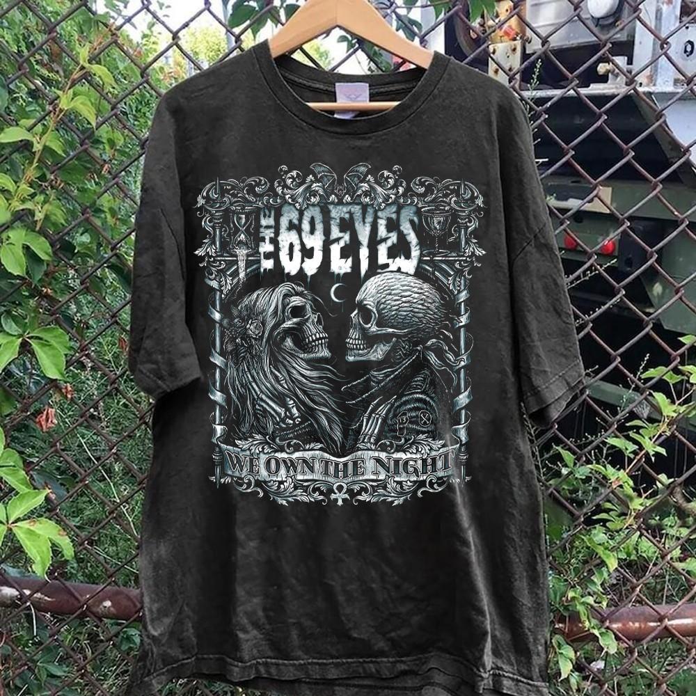 

Rare The 69 Eyes Halloween gift Gift Family Unisex S-235XL 21D522 Unisex T-Shirt S