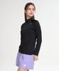 Leijibi [Set] Multi-Cooling Essential Loose Fit Zip-Up Rash Guard + Shorts Set W Black