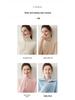 Women's Korean Style Half-Zip Cashmere Sweater - Loose, Slimming, Thickened Pullover with Turn-Down Collar for Autumn/Winter.