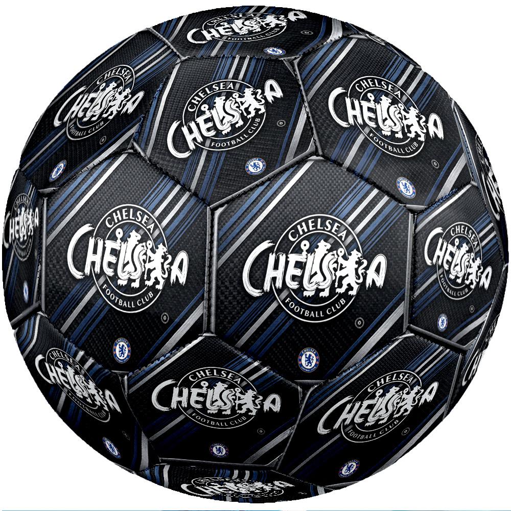 Chelsea FC Theme Soccer Ball Size 5 Soccer Ball Soft Touch Professional Training Football for Outdoor Sports