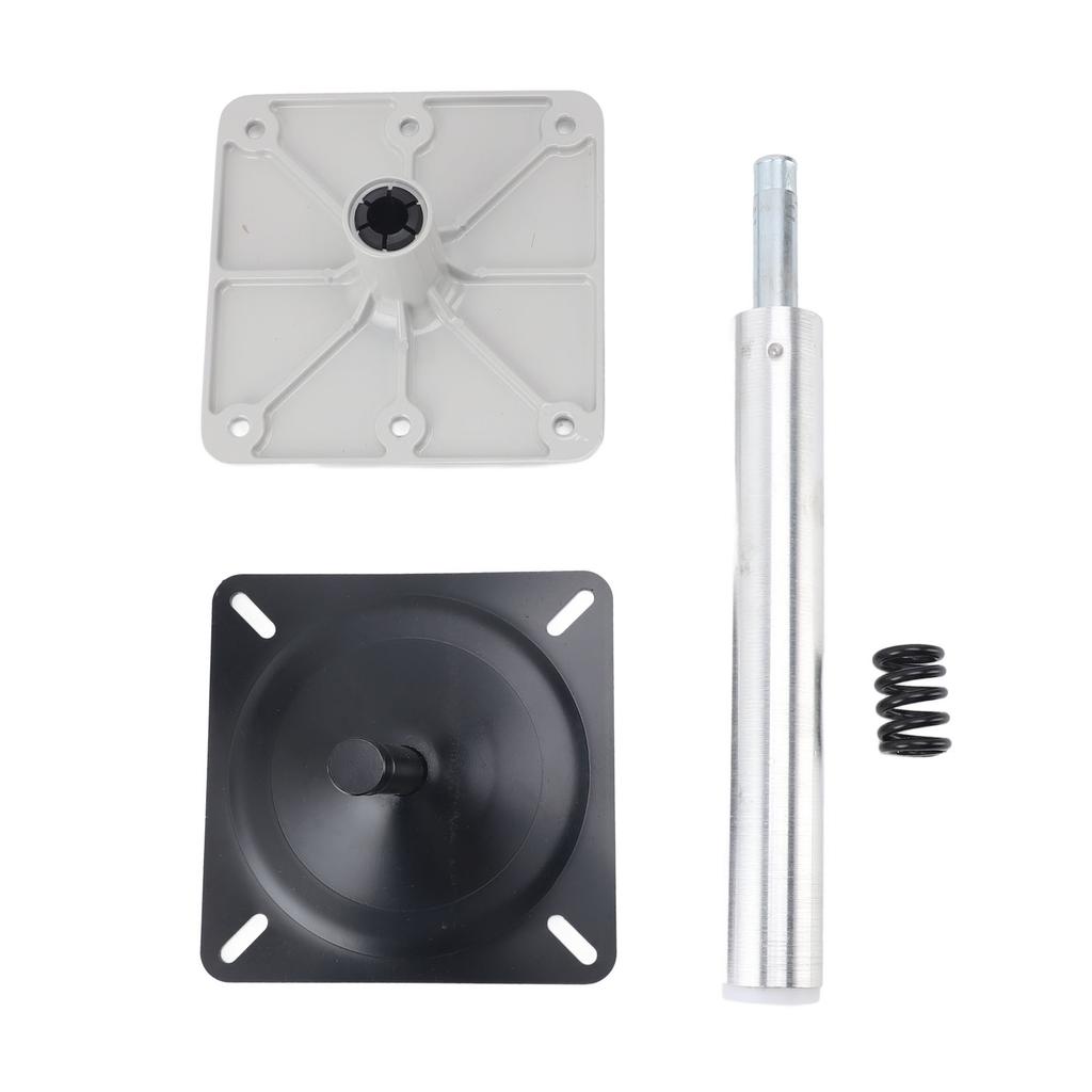 Boat Seat Base 6.9 Inch Aluminum Alloy Anti Slip Heavy Duty Boat Seat Pedestals Set for Most Boat