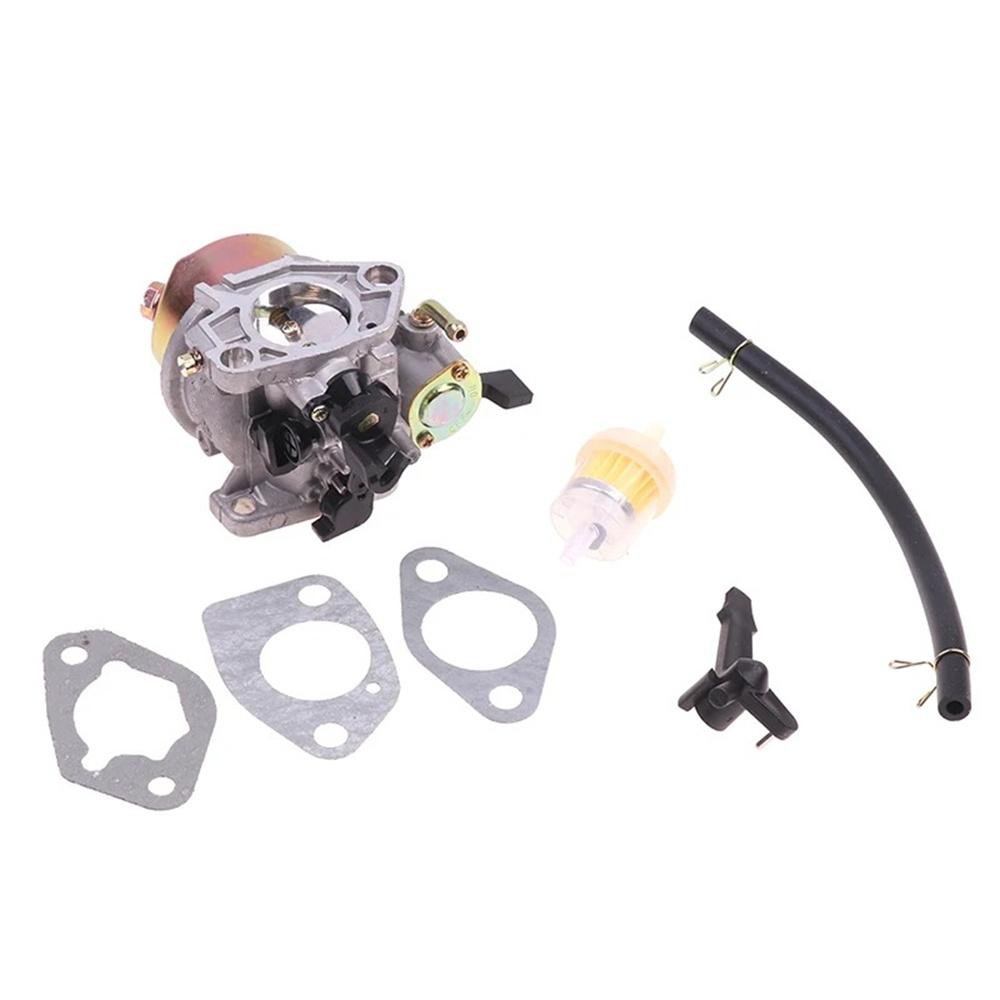Carburetor Carb Kit with Fuel Line For Honda GX340 GX390 11HP 13HP 16100-ZF6-V01