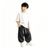 Boys Girls Baby Kids Lined Striped Sweatpants Thick Warm Casual Pants for Fall Winter