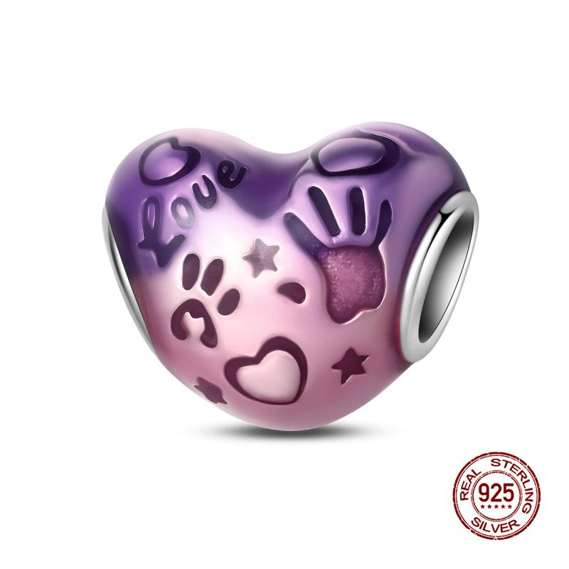 New In Original Charm Copper Poker Charms Bead Fit 3Mm Original Women Bracelet Necklace Diy Fine Jewelry Gift