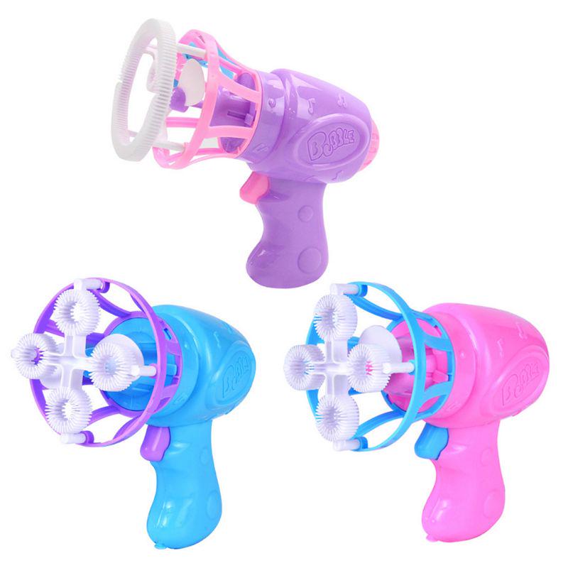 Buy Electric Automatic Bubble Machine with Mini Fan Bubble Blower Maker Kids Toys at affordable