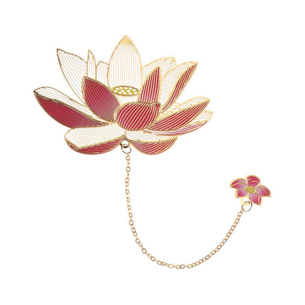Flower Apricot Leaf Chinese Style Metal Bookmark Hollow Bookmark Leaf Bookmark Vintage Bookmark