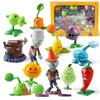 Plants vs Zombies 2 Spielset Kaktus Erbsenschießer Kokosnusskanone Echtes Spielszenen Figuren Ornamente Weiches Silikon Geburtstagsgeschenk Junge