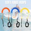 Coiled Leash Leg Rope Kit Paddle Board Surfboard Portable 10 Feet Surfing Board Stand Up Safety Watering Elements