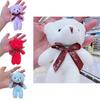 Super Soft Short Plush Teddy Bear Keyring Doll Toy