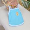 New Dog Clothes Pet 2025 Embroidered Bear Suspender Spring and Summer Pomeranian Teddy Macaron Series Clothing