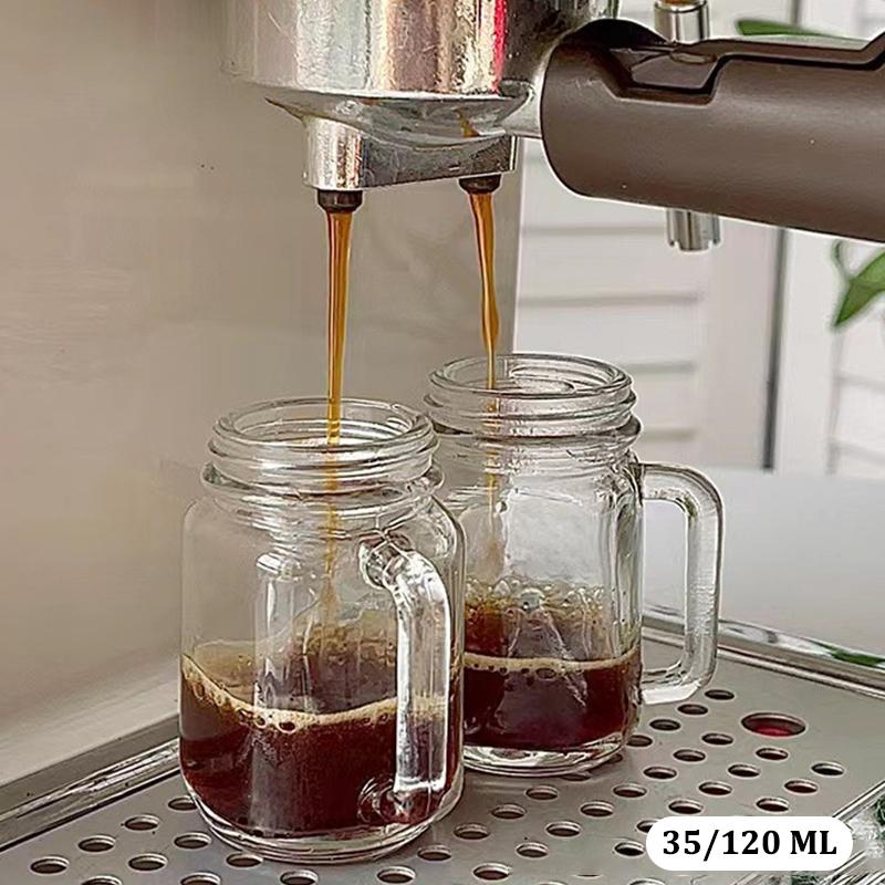 35/120ml Mini Coffee Concentrate Sub-bottling Sealed Jar Small Sample Wine Cup Honey Sample Storage Jar Storage Coffee Tool