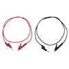 2Pcs Universals Multimeter Test Leads Banana Plug To Alligator Clip Multimeter Testing Cable Test Probes Leads Wire Cable