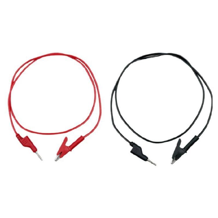 2Pcs Universals Multimeter Test Leads Banana Plug To Alligator Clip Multimeter Testing Cable Test Probes Leads Wire Cable