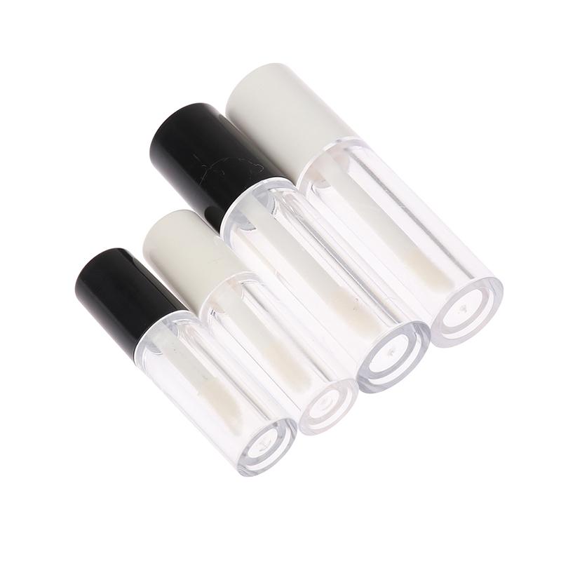 Empty Lip Gloss Tube Refillable Plastic Lip Glaze Lipstick Sample Bottle