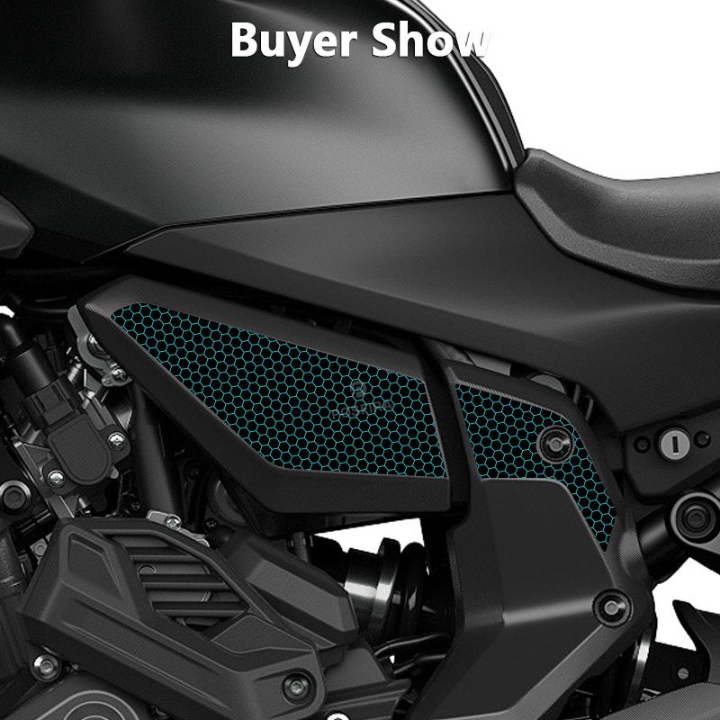 POSFIRA Motorcycle Frame Stickers Vinyl Decals for Yamaha MT07 MT 07 2025 MT-07 Motorbike Fairing Decoration Accessories