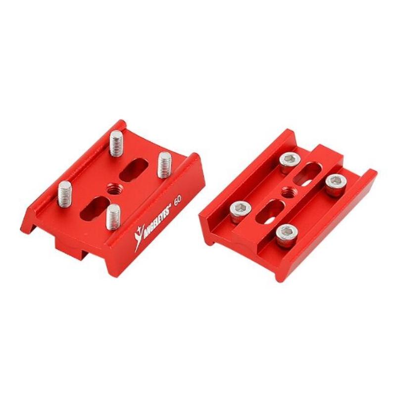 Agnicy 4 Screws Positioning Dovetail Plate 60mm Equatorial Instrument Holding Clamp Quick Installation Board Red Black Green