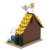 MOC Jesus Series Nativity Model Building Blocks Mary Joseph Jesus Figure Angel Cross House Assembled Bricks Toy Gift