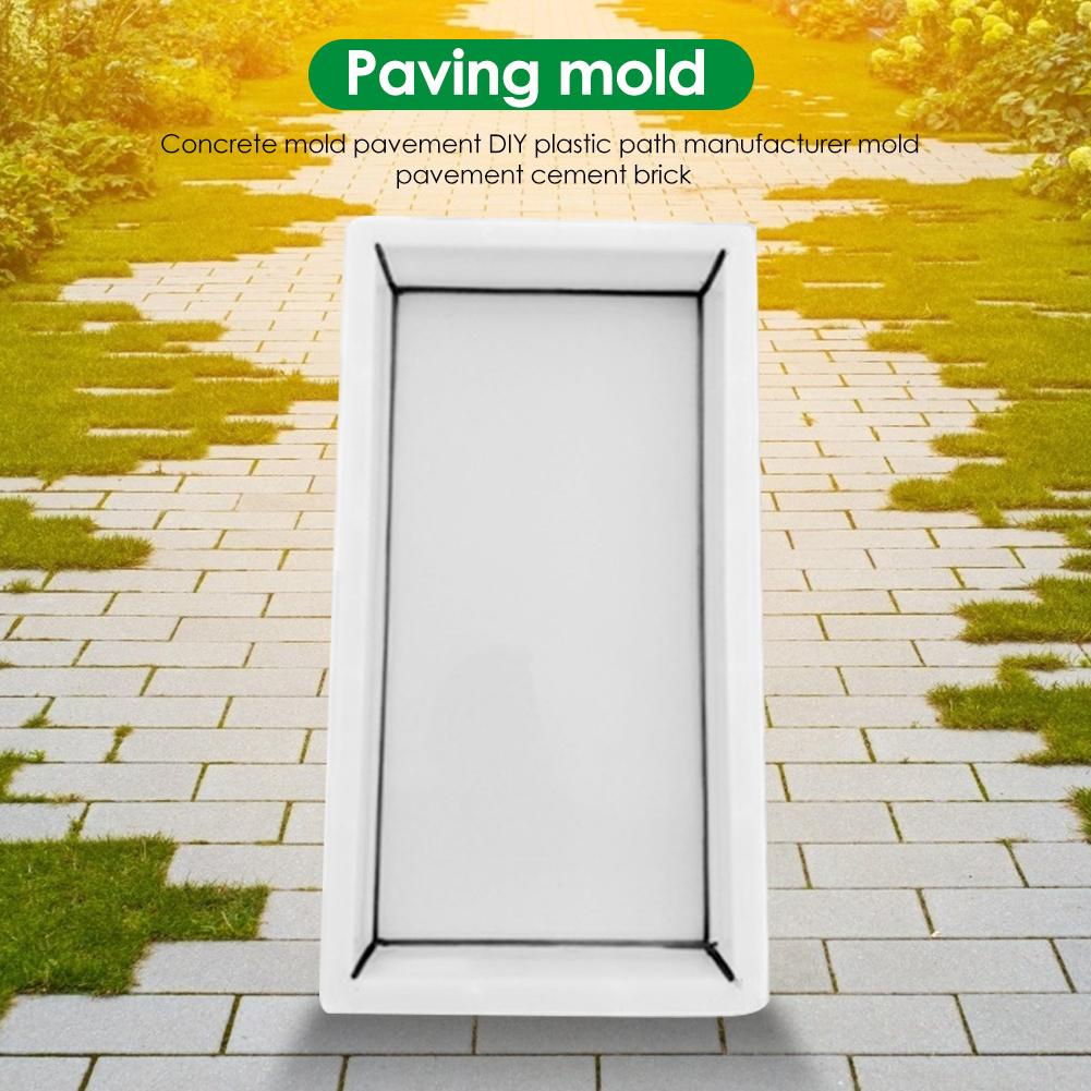 Reusable Garden Road Mold DIY Manually Paving Cement Concrete Mould Path Maker