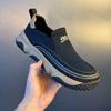 Fashion Autumn 2025 Men Casual Sports Shoes Comfortable Non Slip Outdoor Running Shoes Platform Vulcanized Shoes Zapatillas De Hombre