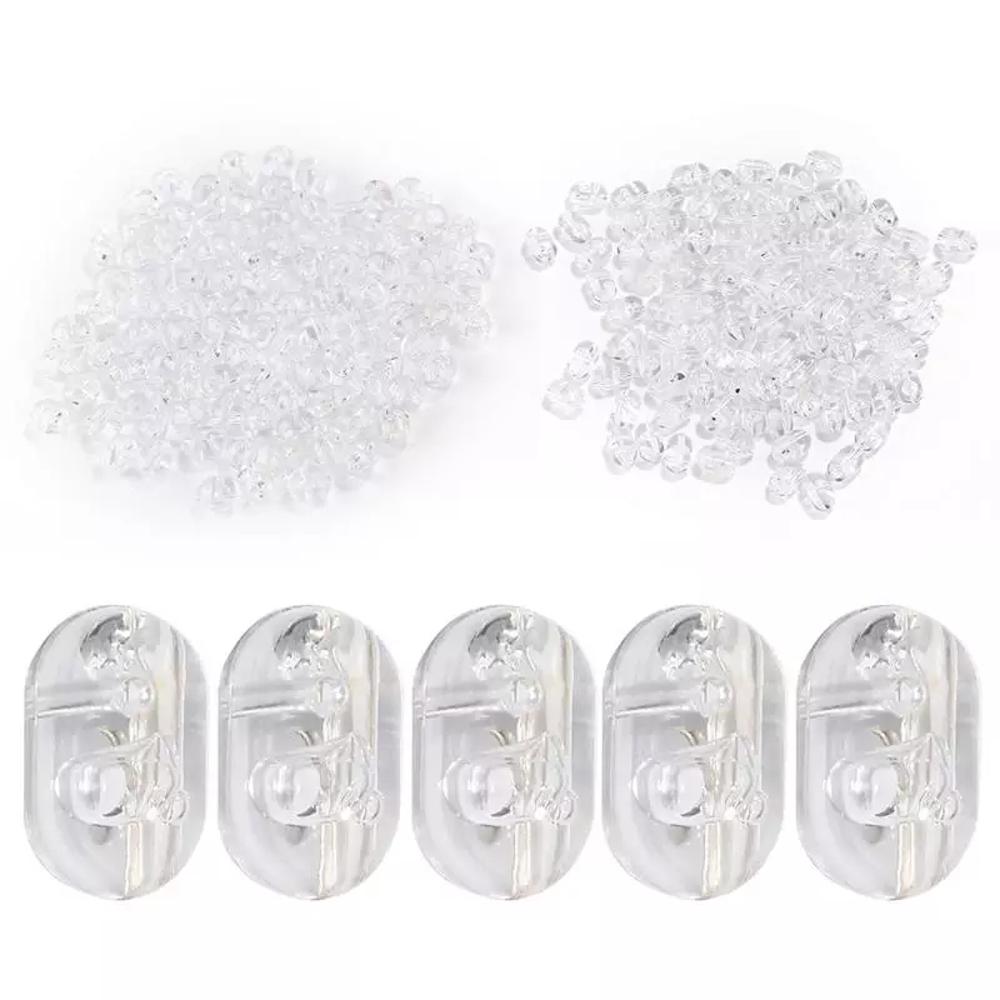 

Double Pearl Transparent Double Cross Hole Beads Fishing Cross Beads Fishing Beads Clear Beads 3x5mm