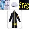 Exquisites One Piece Trafalgar Law Cosplay Kostümset mit Mantel, Hose und Hut