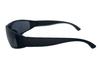 CAT'S EYE Men's Sunglasses with Black Smoke Lenses, Mellow Marble (TYPE A)