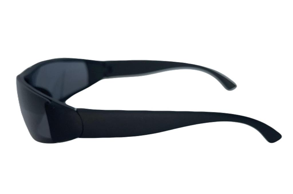 CAT'S EYE Men's Sunglasses with Black Smoke Lenses, Mellow Marble (TYPE A)