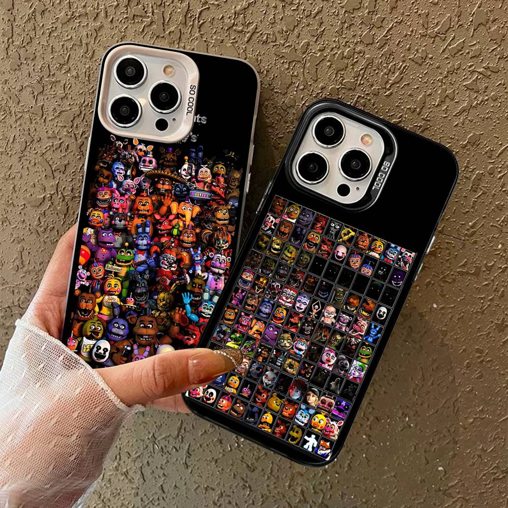 Game F-Five N-Nights At F-FreddyS For IPhone 17 16 15 14 13 12 11 Pro Max Plus Matte Color Back Phone Cover
