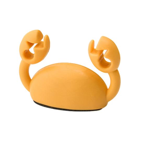 Cute Crab Cable Organizer Clip Line Processor Adhesive Wire Tidy Holder