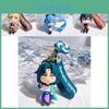 Vibrant Genshin Impact Silicone Keychain Individual Packaging Ideal For Gifts