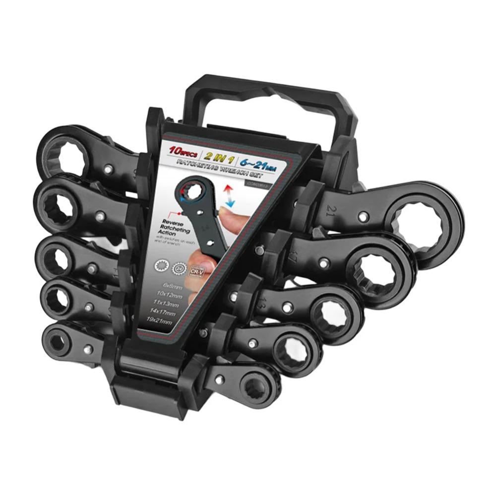 

Reversible Mechanism Ratchet Wrench Fully Polished Two-way Ratchet Industrial Use