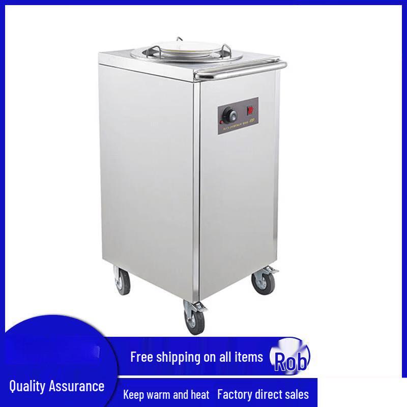 JPHZNB Insulated Stainless Steel Buffet Food Warmer Cart