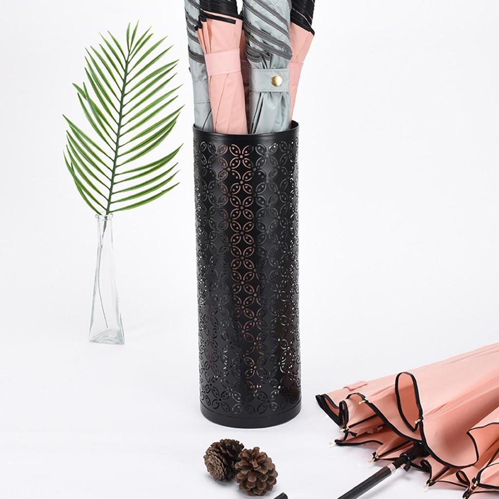 Metal Umbrella Storage Tube Wet Umbrella Drainage Stand Organizer  Home Umbrella Storage Tool for Office Entrances