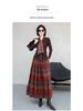 Bohemian Ethnic Print High Waist A-line Maxi Skirt for Women - Autumn 2026 Collection