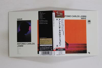 CD ANTONIO CARLOS JOBIM - Wave (SHM-CD) UCCU9683 A&M Records 2009 Japan Obi Latin Used