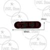 Car-Styling Metal GTD Grille Emblem Car Trunk Body Stickers For Golf Polo Passat Scirocco Bora Jetta Santana MK3 MK4 MK5 MK6 MK7
