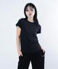 STARRYEYED Modal Standard Fit Short Sleeve T-Shirt (Black)