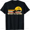 What A Save Vintage Retro Rocket Soccer Car League TShirt Custom Printed Shirts Funny T Shirts