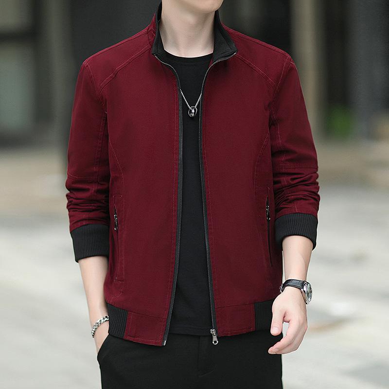 Jacket men's autumn new Korean style trendy handsome casual slim versatile trendy brand fashion baseball uniform jacket