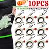 10-1PC Cable Tie Organizer Lightweight Plastic Cable Tie Holder Glow In The Dark Electrical Wire Ties Clip Portable Storage Tool
