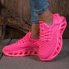 Damen Sneaker Modische Rote Blade Schuhe Herbst Neu EVA Weichsohle Laufschuhe Leicht Anti-Rutsch Sport Tennisschuhe