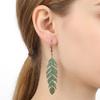 Vintage Hong Kong Style Boho Earrings Retro Metal Ethnic Earrings Dangle Earrings  Daily Jewelry