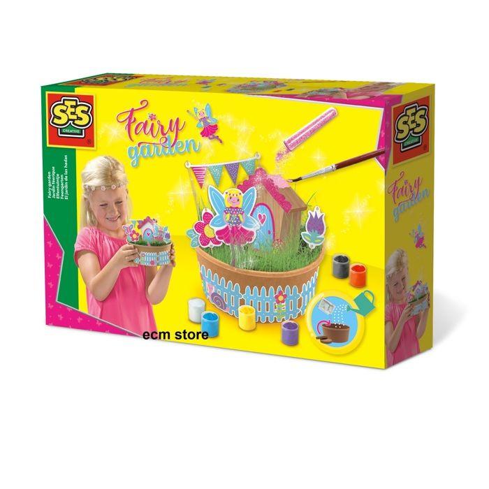 SES Creative Set Fairy Garden Toy Building Game