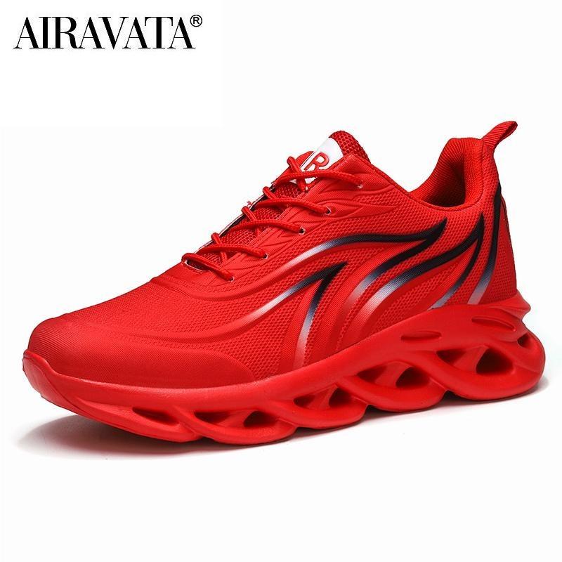 Men's Flame Printed Sneakers Comfortable Running Shoes Outdoor Men Athletic Shoes